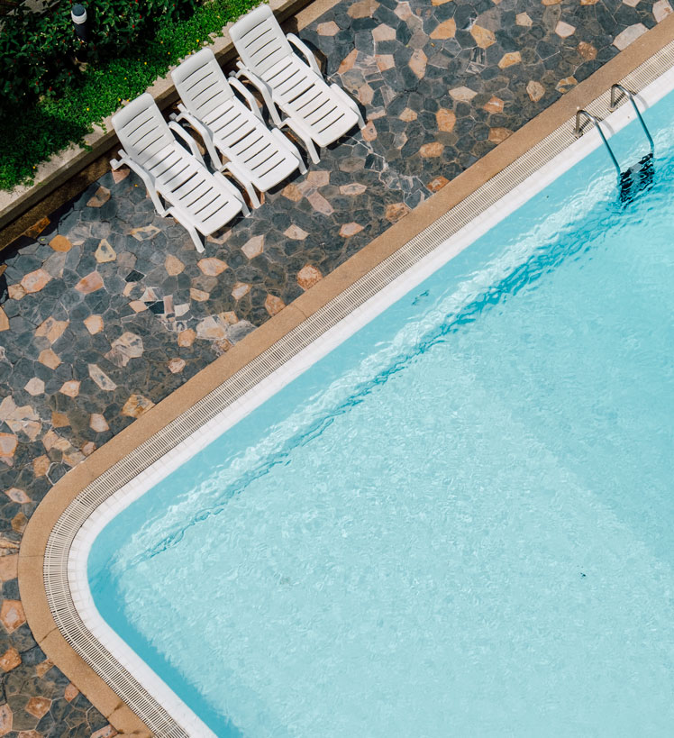 Pool area and partnership