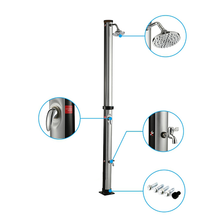 Thermostatic Faucet Solar Shower Column